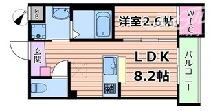 リアコート上新庄の物件間取画像